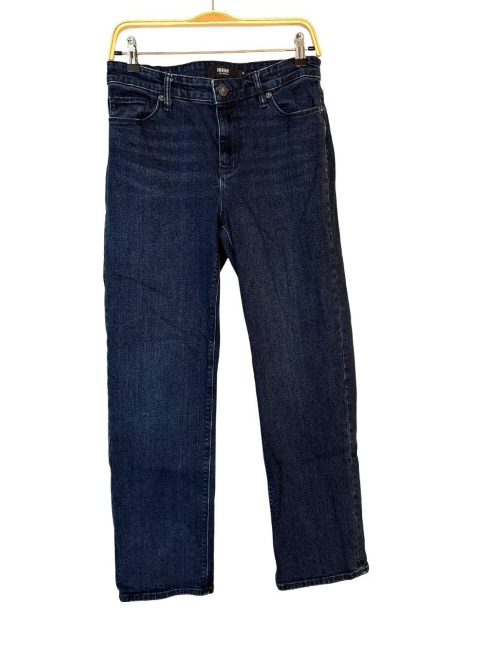 Hudson Los Angeles Dark Wash Straight Leg Jeans Size 8